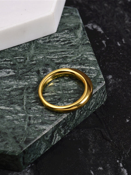 Simple Forms Signet Shape Ring